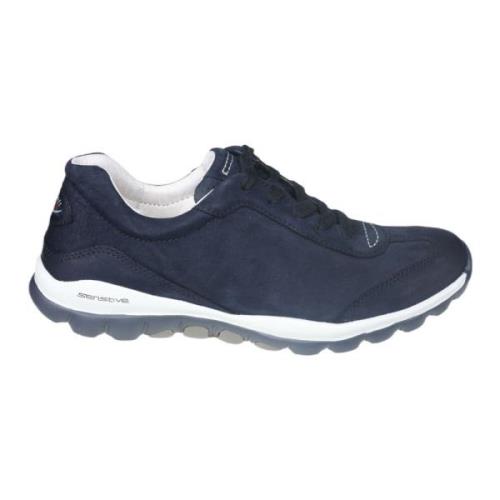 Gabor Blå Walking Sneaker för Kvinnor Blue, Dam