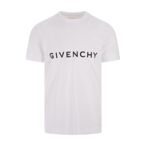 Givenchy Archetype Print Vit T-shirt White, Herr