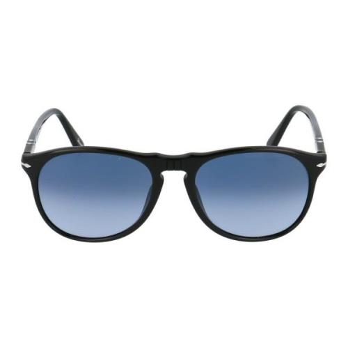 Persol Stiliga solglasögon med modell 0Po9649S Black, Herr
