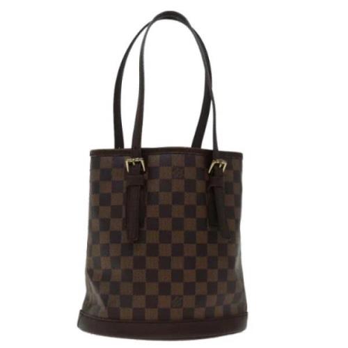 Louis Vuitton Vintage Pre-owned Canvas louis-vuitton-vskor Brown, Dam