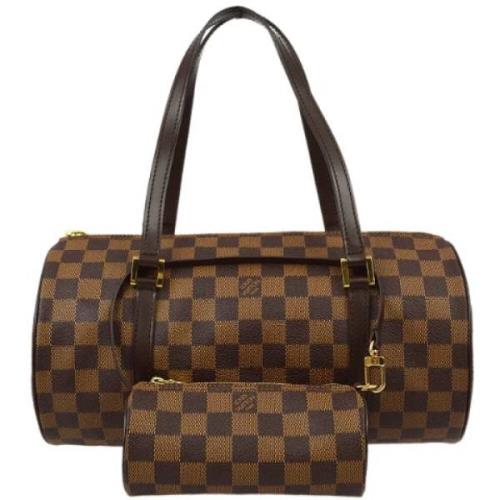 Louis Vuitton Vintage Pre-owned Laeder handvskor Brown, Dam