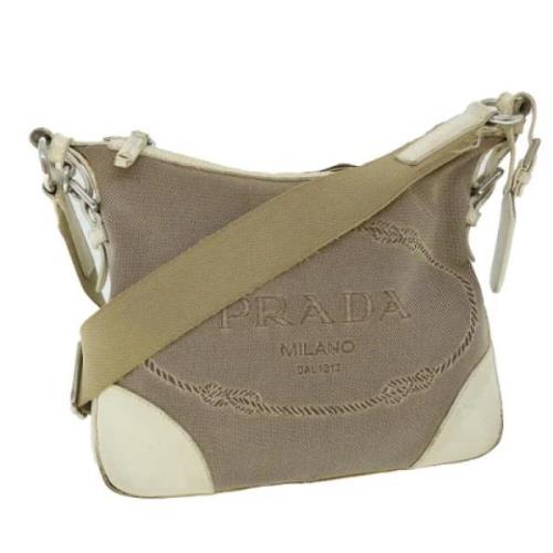 Prada Vintage Pre-owned Laeder prada-vskor Beige, Dam