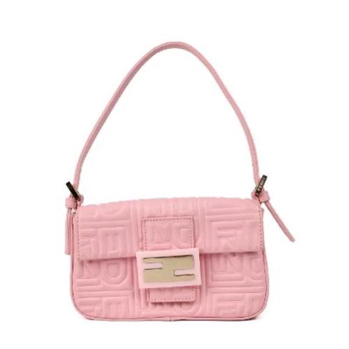 Fendi Vintage Pre-owned Laeder fendi-vskor Pink, Dam