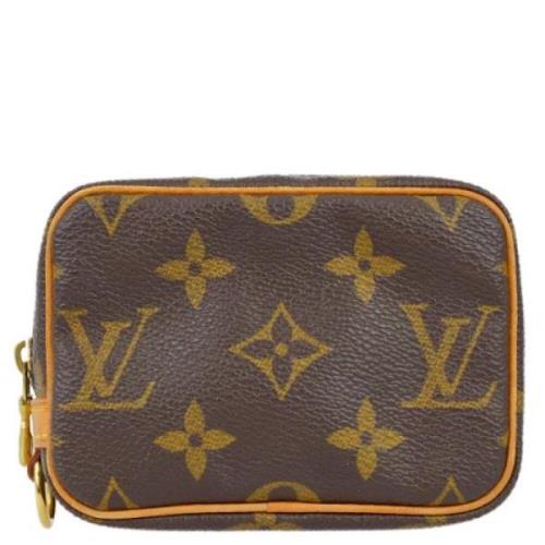 Louis Vuitton Vintage Pre-owned Canvas kuvertvskor Brown, Dam