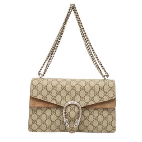 Gucci Vintage Pre-owned Mocka gucci-vskor Beige, Dam