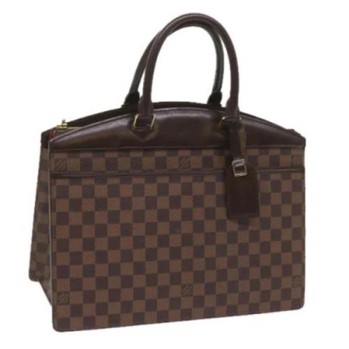 Louis Vuitton Vintage Pre-owned Canvas axelremsvskor Brown, Dam