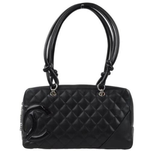 Chanel Vintage Pre-owned Laeder chanel-vskor Black, Dam