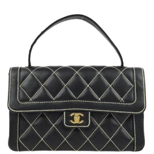 Chanel Vintage Pre-owned Laeder chanel-vskor Black, Dam