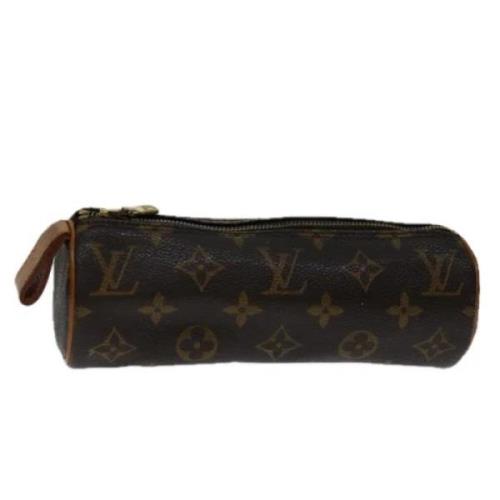 Louis Vuitton Vintage Pre-owned Canvas kuvertvskor Brown, Dam