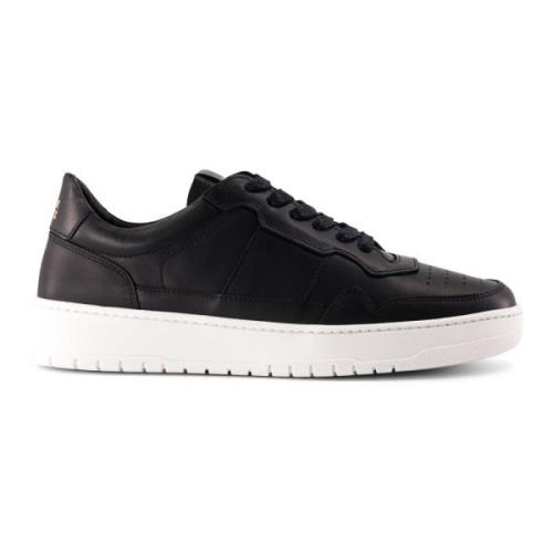 National Standard Handgjorda Svarta Sneakers Etiskt Tillverkade i Port...