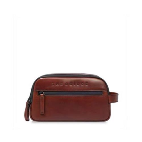 The Bridge Elegant Damiano Crossbody Väska Brown, Herr