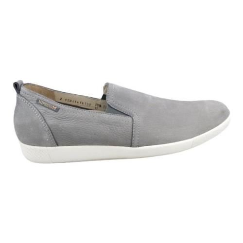 Mephisto Bekväm Slip-On Sko med Soft-Air Teknologi Gray, Herr