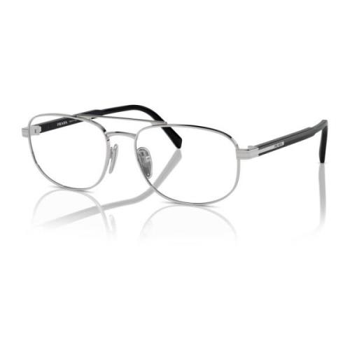 Prada PR A56V 1Bc1O1 Optical Frame Gray, Herr