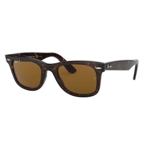 Ray-Ban Klassiska Wayfarer Polariserade Solglasögon Brown, Unisex