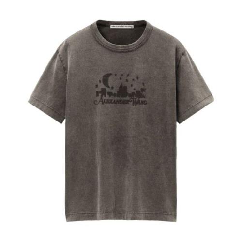 Alexander Wang Grå T-shirts och Polos Gray, Dam