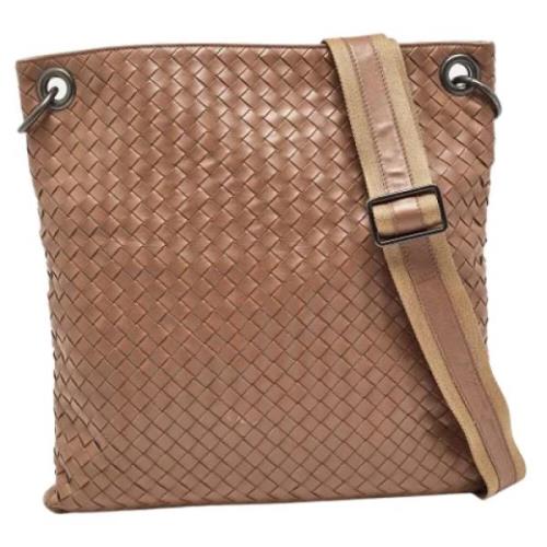 Bottega Veneta Vintage Pre-owned Laeder resvskor Brown, Herr