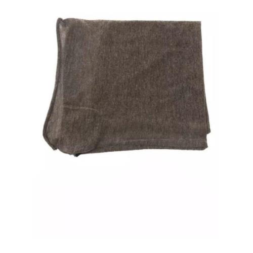 Alpha Studio Lyxig Alpacka Blandning Tricot Halsduk Brown, Dam