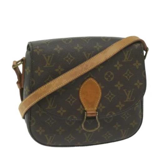 Louis Vuitton Vintage Pre-owned Canvas louis-vuitton-vskor Brown, Dam