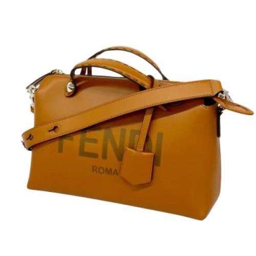 Fendi Vintage Pre-owned Laeder fendi-vskor Brown, Dam