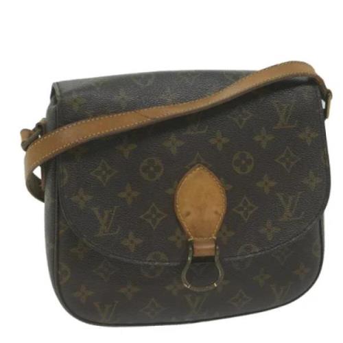 Louis Vuitton Vintage Pre-owned Canvas louis-vuitton-vskor Brown, Dam