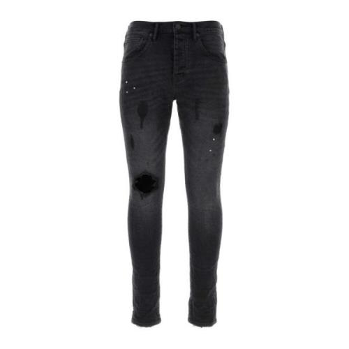 Purple Brand Svarta Denim Jeans Black, Herr