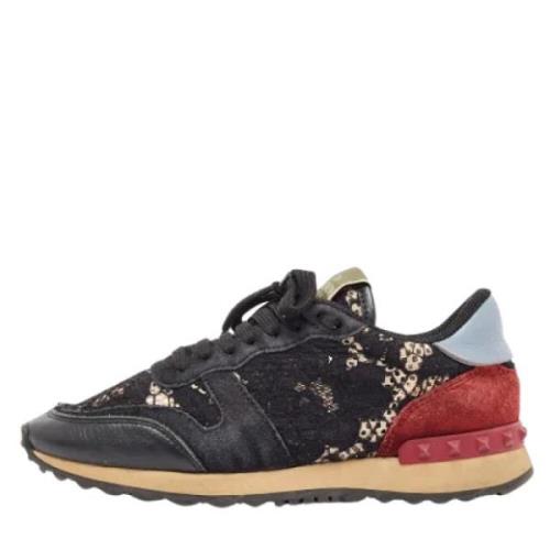 Valentino Vintage Pre-owned Spets sneakers Multicolor, Dam
