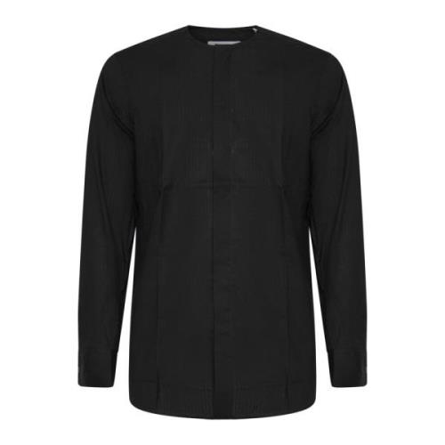 Lardini Klassisk Svart Skjorta Black, Herr