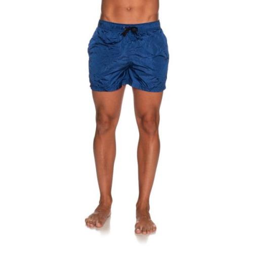 RefrigiWear Strand Shorts - Andningsbart Nylon - Herr Blue, Herr