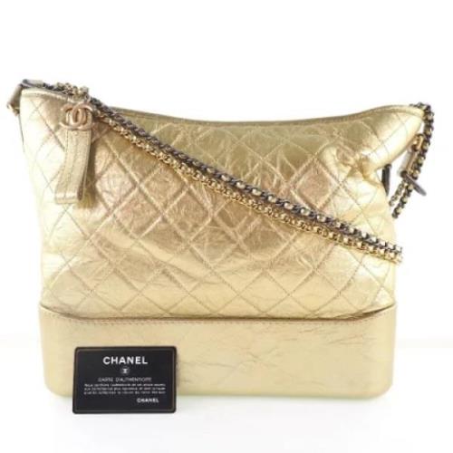 Chanel Vintage Pre-owned Laeder chanel-vskor Yellow, Dam