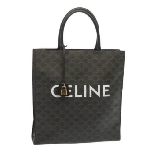 Celine Vintage Pre-owned Laeder totevskor Black, Dam