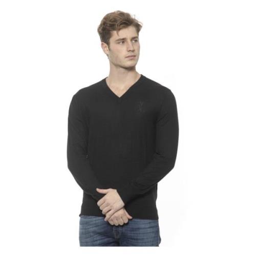 Billionaire Black Cashmere Sweater Black, Herr