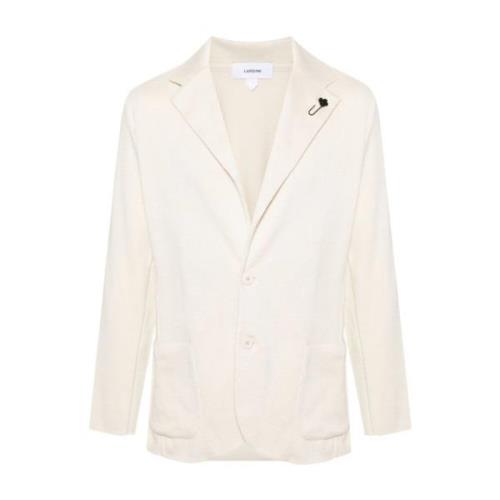 Lardini Vit Herr Blazer White, Herr