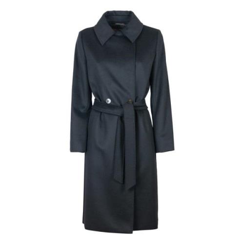 Max Mara Studio Svart ullrock Klassisk stil Black, Dam