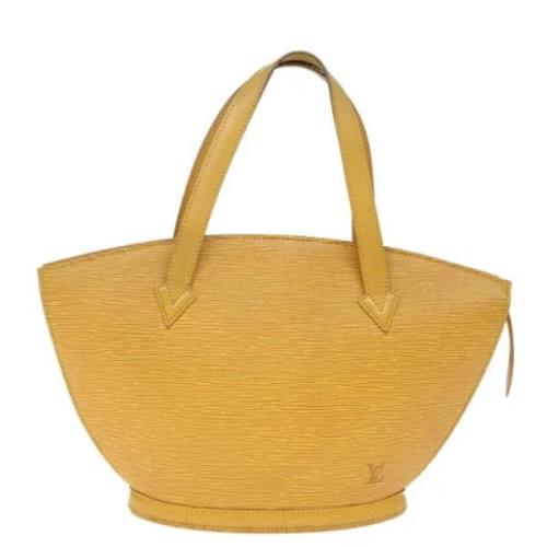 Louis Vuitton Vintage Pre-owned Laeder louis-vuitton-vskor Yellow, Dam