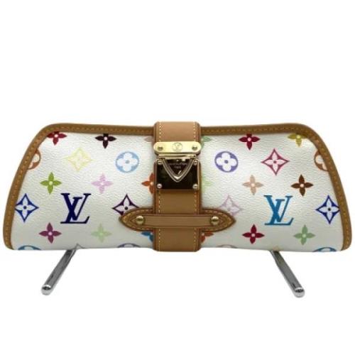 Louis Vuitton Vintage Pre-owned Canvas kuvertvskor Multicolor, Dam