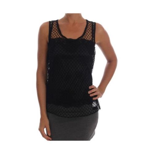 Dolce & Gabbana Sleeveless Tops Black, Dam