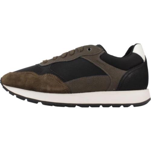 Geox Casual Sneakers Vicenda Brown, Herr