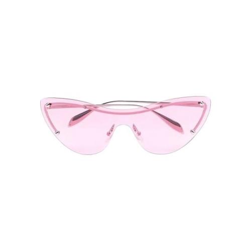 Alexander McQueen Sunglasses Pink, Dam