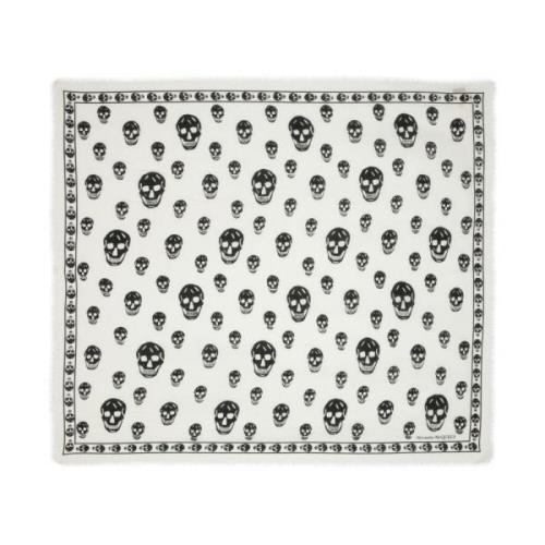 Alexander McQueen Winter Scarves White, Dam