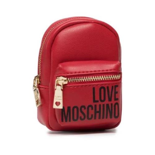 Love Moschino Keyrings Red, Dam