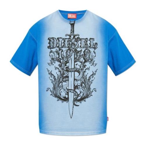 Diesel T-shirt `T-Boxt-Q1` Blue, Herr