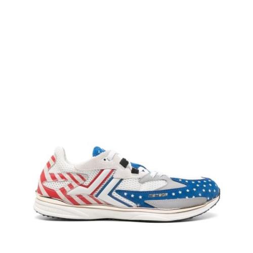 Lanvin Färgblock Mesh Sneakers Multicolor, Herr