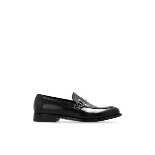 Salvatore Ferragamo Läderskor Canada Black, Herr