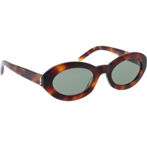 Saint Laurent Ikoniska solglasögon med linser Brown, Dam