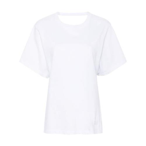 IRO Vit Bomull T-shirt och Polo White, Dam