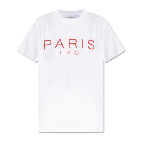 IRO T-shirt 'Izoe' White, Dam