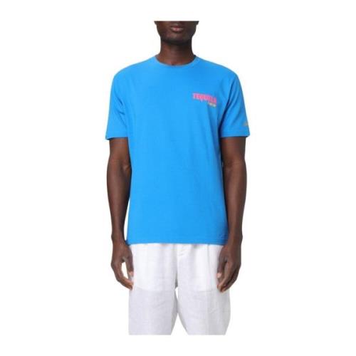 MC2 Saint Barth Casual T-shirt för Män Blue, Herr