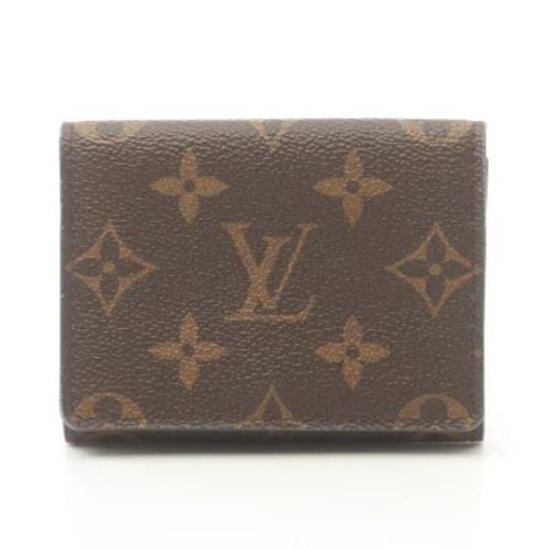Louis Vuitton Vintage Pre-owned Laeder nyckelhllare Brown, Dam