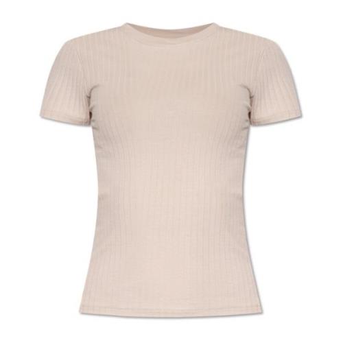 IRO T-shirt 'Elonia' Beige, Dam