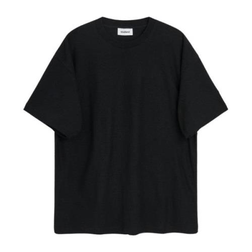 Soulland Boucle Jersey Avslappnad T-shirt Black, Unisex